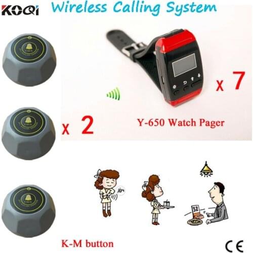 Service calling system for restaurant Kitchen Chef
