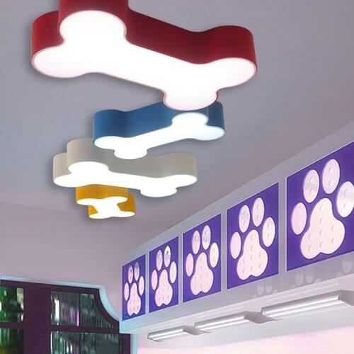 Funny bone in childrens room LED ceiling lamps parks lamps Children boy /girl found colorful cartoon lamps ZL193