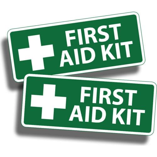 New first aid logo green first security alert 911 rescue team Red Cross emergency help sign