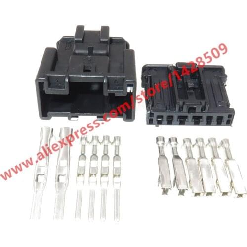 20 Sets 6 Pin Automotive Rear Taillight Light Plug Lamp Socket For HDC6MX05F Peugeot 307 Citroen 98825-1061 98821-1061