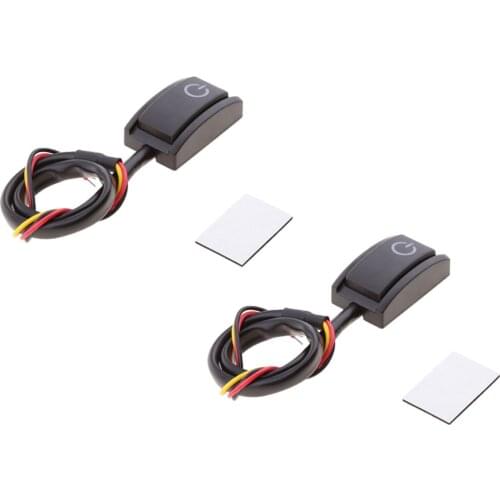 2 X 12V 200mA Auto Push Button Start Stop On Off Switch Light Control