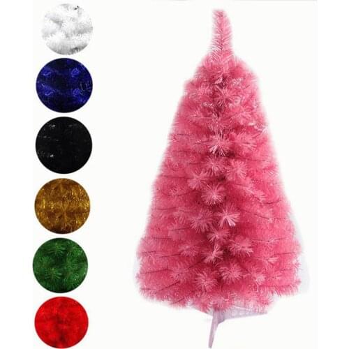 60cm Artificial Christmas Tree Snowflake Xmas Plastic Tree New Year Home Ornaments Desktop Decorations Christmas Tree
