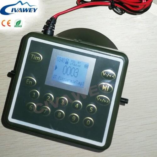 60W speaker Hunting Bird Sound Mp3 player goose duck Crow sounds caller hunting decoy bait with timer on/off
