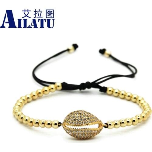 Ailatu Venus Flytrap Connector, Clear CZ Micro Pave Piranha Bead, Cubic Zirconia Pave on Copper Beads Bracelets Animal Shape