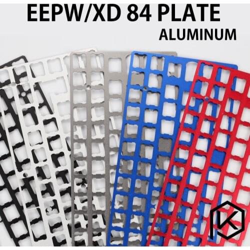 XD84 eepw84 Aluminum Mechanical Keyboard Plate support xd84 eepw84 75% pcb
