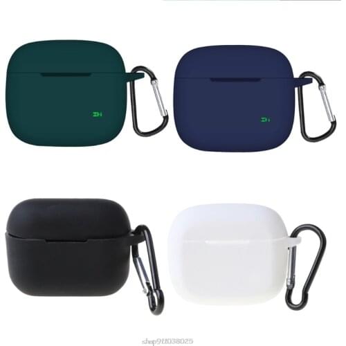 Non-slip Protect Case for ZMI PurPods Pro Case Solid color Silicone Wireless Bluetooth Earphones Cover for PurPods Pro D28 20