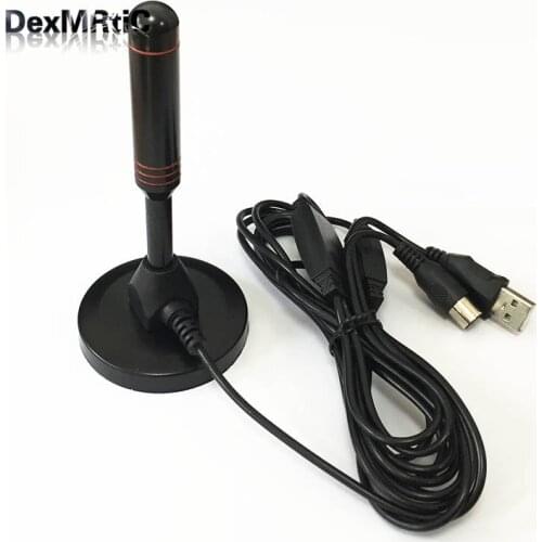 DTMB DVB-T/TSD antenna High Gain Freeview HD TV aerial 3m extension cable for USB TV Tuner