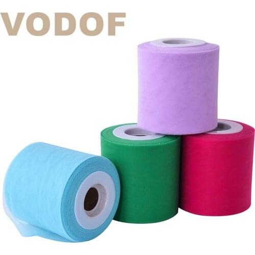 4'' (10mm) 75Yards Per Roll Organza Ribbon For Wedding Party Decoration Crafts Christmas Gift Wrapping