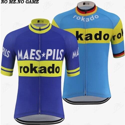 1973 Pro cycling team retro cycling jersey men summer short sleeve bike shirt road racing bicycle clothes mountain bike jersey