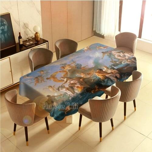 The Abduction Of Europa From Metamorphosis. Table Cloths Indoor And Outdoor Decoration