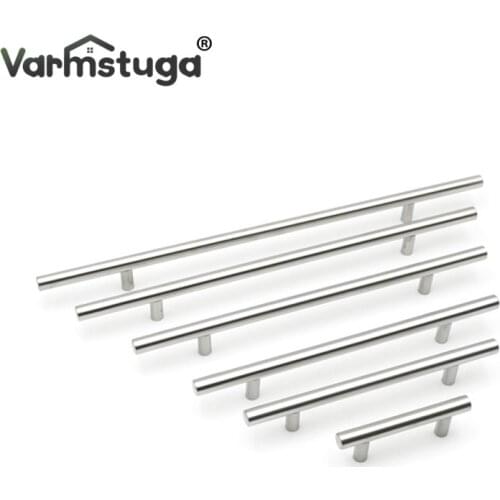 50mm-500mm Stainless Steel Kitchen Door Cabinet T Bar Handle Pull Knob cabinet knobs furniture handle cupboard drawer handle