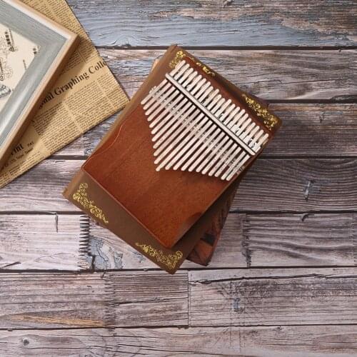 21 Keys Kalimba DIY Keys+Bridge+Tuning Hammer Musical Instrument Accessories Lightweight Portable Music Elements