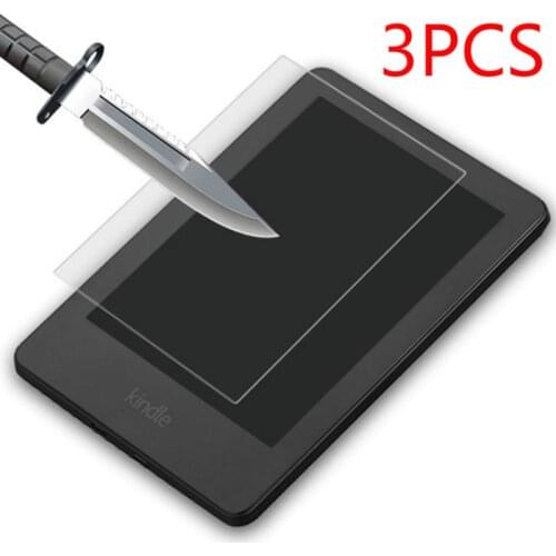 3PCS Tempered Glass Guard Screen Protector for 6'' ereader ebook Tagus Nook Kobo Tolino page vision shine Kindle 6'' protection