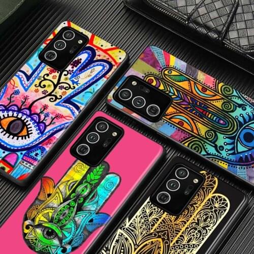 Gold Foil Evil Eye In Blush for Samsung S20 FE Ultra Plus A91 A81 A71 A51 A41 A31 A21S A11 A72 A52 A42 A32 A12 A02S Phone Case