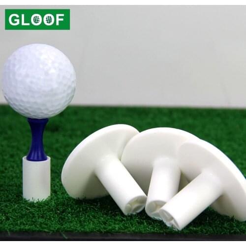 1Pcs Durable Rubber Golf Tees Holder For Golf Driving Range Tee Practice Tool White