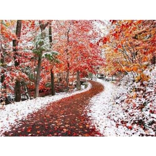 Diamond Painting Landscape Full Square Embroidery Picture Rhinestone Mosaic WG2174