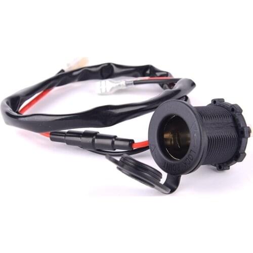 Car Motorcycle Cigarette Lighter Plug Seat 12V-24V Car Universal Cigarette Lighter Power without Cable