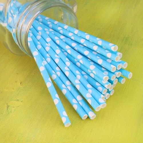 Biodegradable Paper Straws 25pcs solid Pink Straws for Party Supplies, Birthday, Wedding, Bridal/Baby Shower