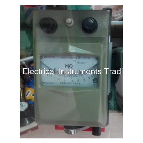 Fast arrival Aluminum case ZC11D-10 2500V megger insulation resistance tester Insulation Megohm Tester Megohmmeter