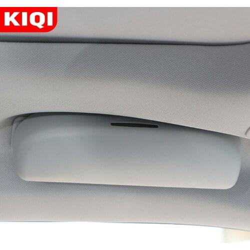 KIQI Interior Car Sunglasses Holder Box Glasses Case Fit for VW Volkswagen Beetle 2012 - 2020 Accessories