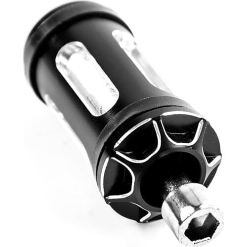 Black Motorcycle CNC Edge Cut Shifter Shift Peg For Harley Touring Softail Sportster Dyna