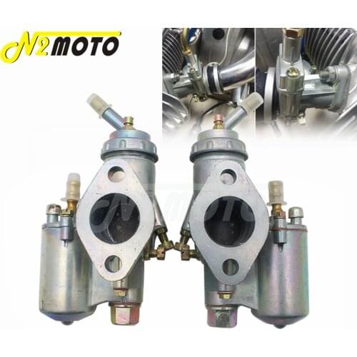 28mm Twin Cyclinder For KC750 Motorcycle Engine Carburetor PZ28 Carburator L & R For BMW R50 R60/2 R69S R12 R1 R71 M72 MW 750