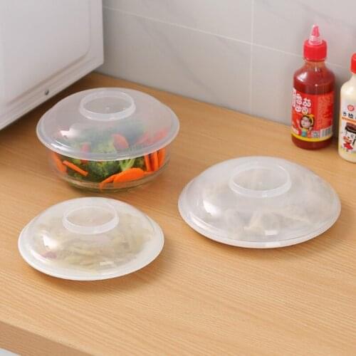 Round Vented Food Insulation Cover Refrigerator Food Cover Microwave Oven Rack Hot Preservation Cover Fresh-keeping Lid Dropship