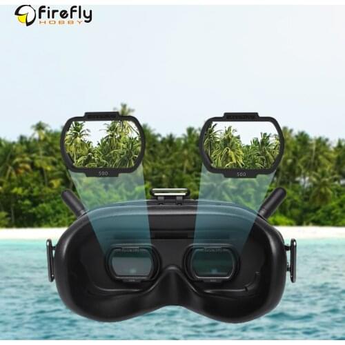 Sunnylife Myopia Lenses Nearsighted Corrective Aspherical Lenses Glasses for DJI FPV Goggles V2