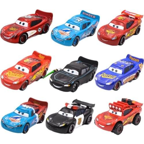 Disney Pixar Cars 2 3 Lightning Mcqueen Mater Ramirez 1:55 Alloy Toy Car Model ChildrenS Birthday Christmas Gift Boy Toy