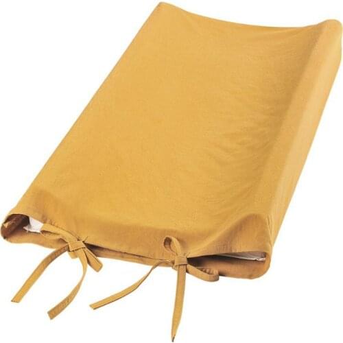 Soft Reusable Changing Pad Cover Breathable Infant Changing Table Sheets Liner Cover Baby Nursery Supplies