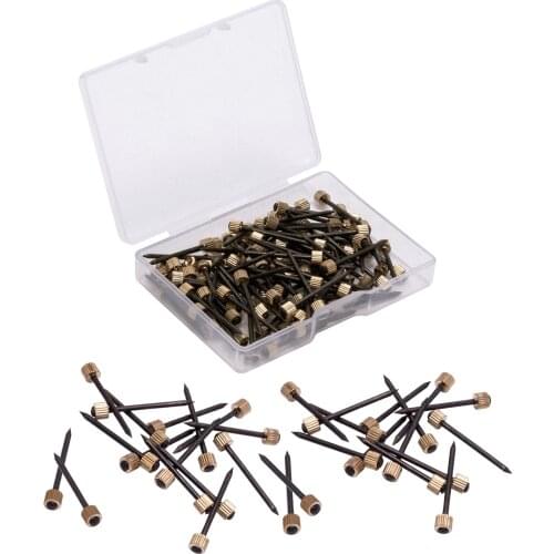 100pcs/lot Picture Hanging Nails Hardware Nail Kit Fits Picture Hangers Holds Up to 5-30 lbs, 0.05 Inch