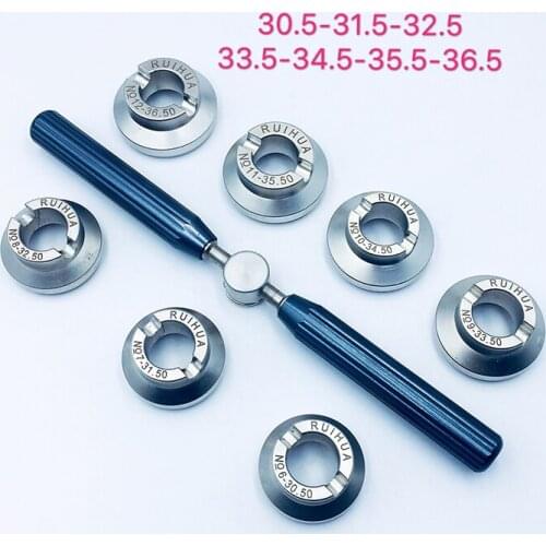 Watchmaker Tools Watch Back Case Opener Closer Cover Remover Dies 30.5mm-36.5mm Repair Kit For RLX/Tudor Watch Repair Tool