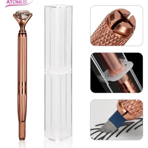 New Tebori Micro Accessories Eyebrows Fashion Microblading Pen Eyebrow Tattoo Machine Permanent Makeup Manual 3D Pen