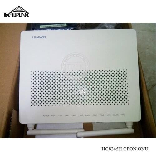 10PCS HG8245H GPON ONU 4GE+2PORT+VOICE+WIFI 5dbi ONT English Version