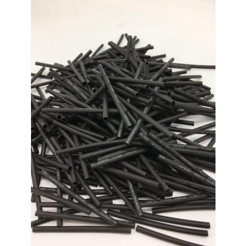 100pcs x 90mm 3 times Heat Shrinkable Tube Insulation Sleeve Electrician Waterproof Line Tube Sealed Flame Retardant