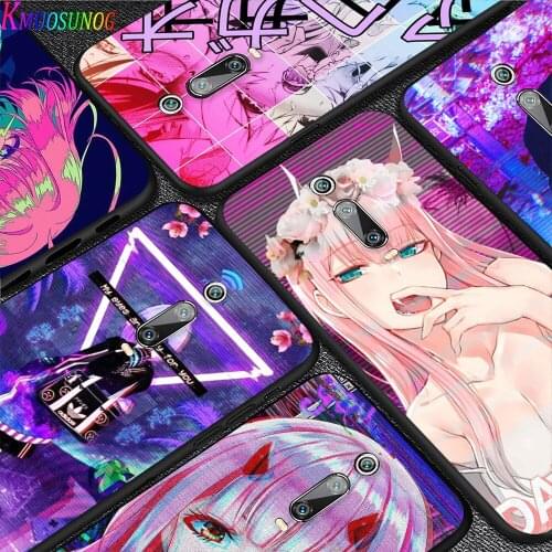 Anime Vaporwave For Xiaomi Redmi 4X 5 5A 6 6A 7 7A K20 8 8A GO 10X Plus Pro (4G/5G) Silicone Soft Black Phone Case