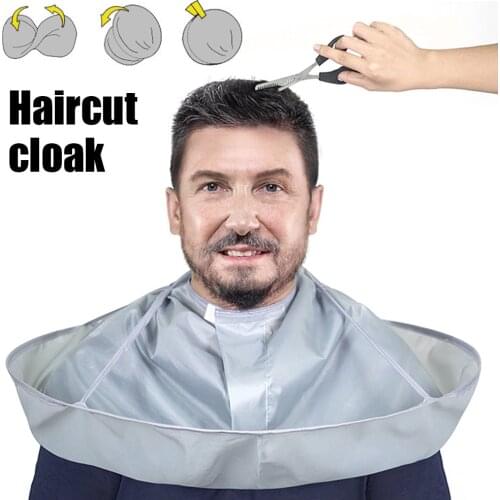 DIY Hair Cutting Cloak Umbrella Cape Salon Home Barber Shave Apron Hairdressing Gown Cover Cloth for Kids Adult Hair Accessories