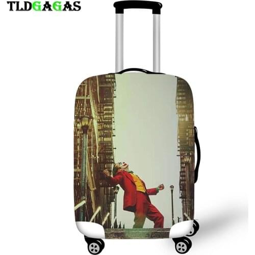 Joker Pattern Elastic Luggage Protective Cover Case For Suitcase Protective Cover Trolley Cases Covers Xl Travel Accessories 3D