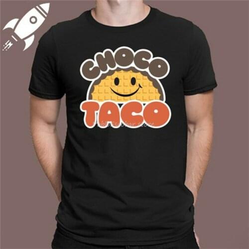 Choco Taco Famous Streamer Gamer Logo MenS Black T-Shirt Size S M L Xl 2Xl 3Xl Festive Tee Shirt men brand tshirt
