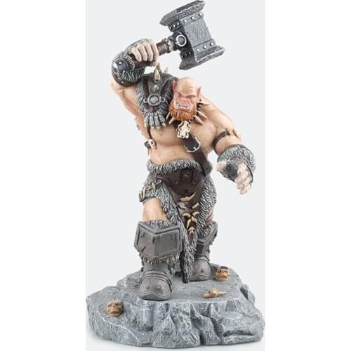Anime Collectible Figures World Of Warcraft Height 26cm Orgrim Doomhammer Pvc Action Figure Toys Kid Gift Birthday Decoration