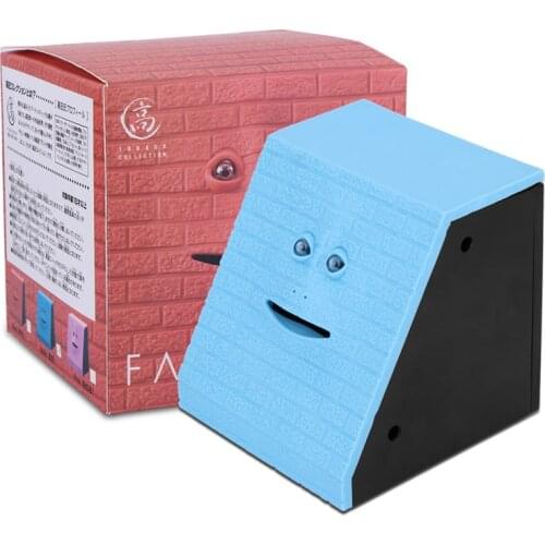 Face Money Pot Money Eating Coin Bank Monkey Saving Box Automatic Coin Eating Savings Facebank Piggy Bank Novelty Gift For Kids