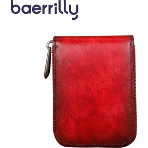 Trend Wallet Female Genuine Leather Rfid Credit Card Holder Ladies Coin Purse Wallet Women Clutch Bag Small Purses And Handbags