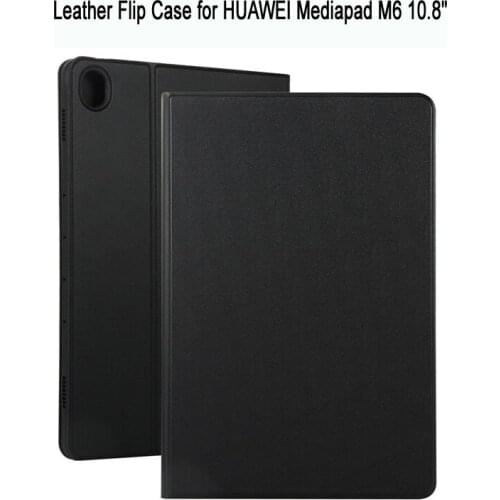 High Quality Leather Flip Case for HUAWEI Mediapad M6 10.8" Tablet Book Cover Stand Case for HUAWEI M6 10.8 inch Tablet PC