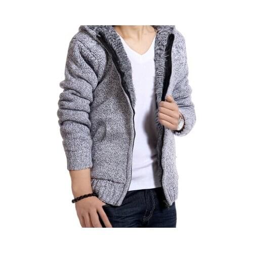 Sale Hot Winter Jackets Mens Fleece Hooded Campera Hombre High Quality Autumn Male Parkas Hombre Invierno CJ022