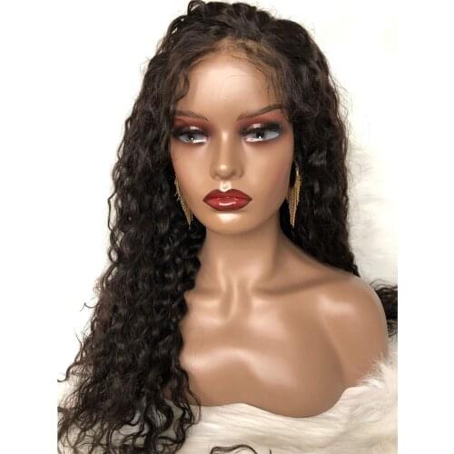 Realistic Female Mannequin Head Model with Shoulder Manikin PVC Head Bust Wig Head Stand for Wigs Display Making,Styling