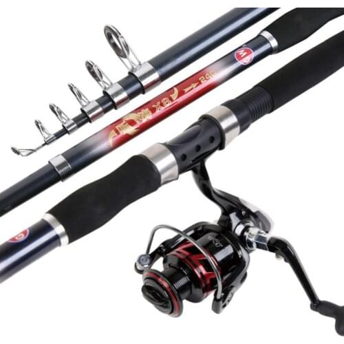 Rock Fishing Rod 2.1m- 3.6m Carp Canne De Pesca Telescopic Spinning Peche Carbon Ultralight Hard Short Section Wedkarstwo Olta