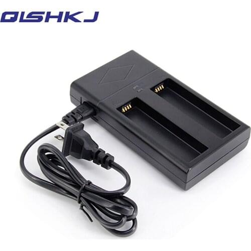Universal Battery Dual Charger for DJI OSMO/ OSMO Mobile Handheld Gimbal Battery Charger LED Indicator with US/ EU Plug