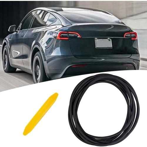 High Quality Silicone 5M Seal Strip For Tesla Model Y Windshield Roof Wind Guard Noise Lowering Seal Strip Kit Use