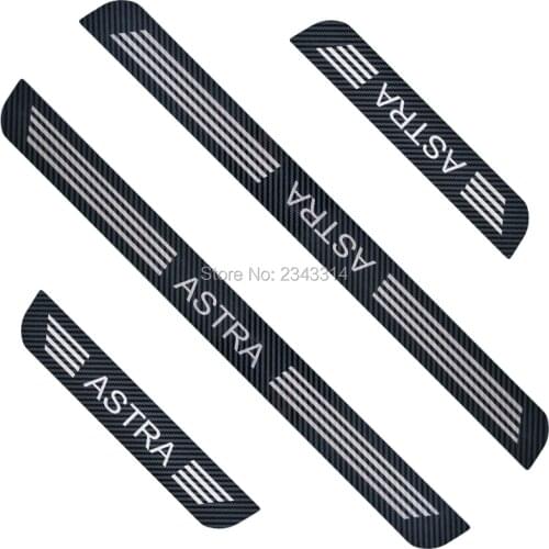 For Vauxhall Opel Astra H J K 2014-2018 2019 Stainless Door Sill Kick Scuff Plate Protectors Trim Guard Car Styling Accessories