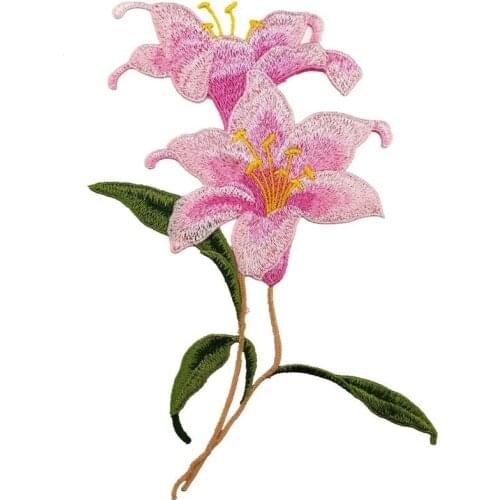 1pcs Embroidery Cloth Stickers Cheongsam Patch Decoration Embroidery on Flower Handmade Patches for Clothing Sewing Supplies